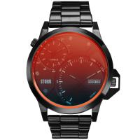 Avalonic Slate Red Erkek Saat – Dual Time & Lazer Cam