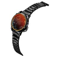 Avalonic Slate Red Erkek Saat – Dual Time & Lazer Cam