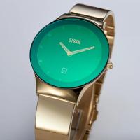 Lucki Gold Lazer Green Kadın Saat – 21K Altın Kaplama & İridesan Cam