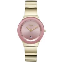 Lucki Gold Pink Kadın Saat – Sunray Kadran & 21K Altın Kaplama