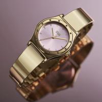 Marlena Gold Pink Kadın Saat – Sunray Kadran & 21K Altın Kaplama