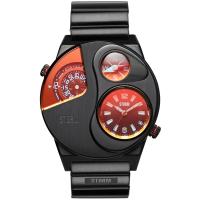 Navitrek Slate Red Erkek Saat – Dual Time & Pusulalı Özel Seri
