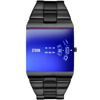 New Remi SQ Slate Blue Erkek Saat – Döner Disk & Lazer Cam