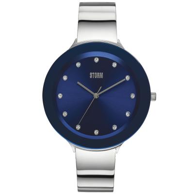 Ostele Blue Kadın Saat – Oversized Mavi Güneş Işığı Kadranlı