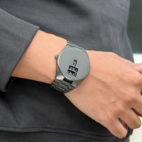 Oston IP Grey Matt Erkek Saat – Döner Disk Mekanizmalı Çelik
