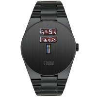 Oston Slate Red Erkek Saat – Döner Disk Mekanizmalı Metal Tasarım
