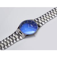 Slim-X XL Lazer Blue Erkek Saat – Ultra İnce Çelik & 50M