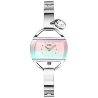 Temptress Charm Lazer Pink Kadın Saat – Kalp Charm & Kristal Detaylı