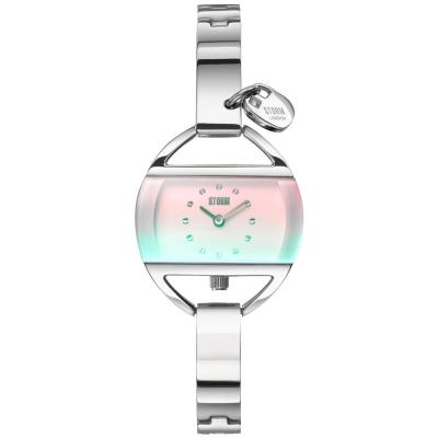 Temptress Charm Lazer Pink Kadın Saat – Kalp Charm & Kristal Detaylı