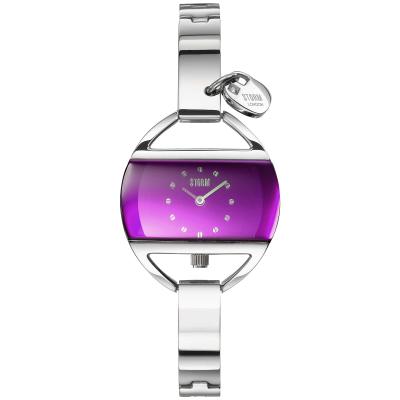 Temptress Charm Lazer Purple Kadın Saat – Kalp Charm & Kristal Detaylı